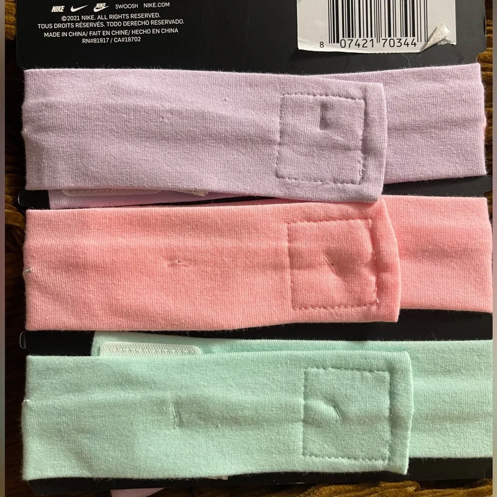Nike Infant Headbands 3- pack / ONE SIZE